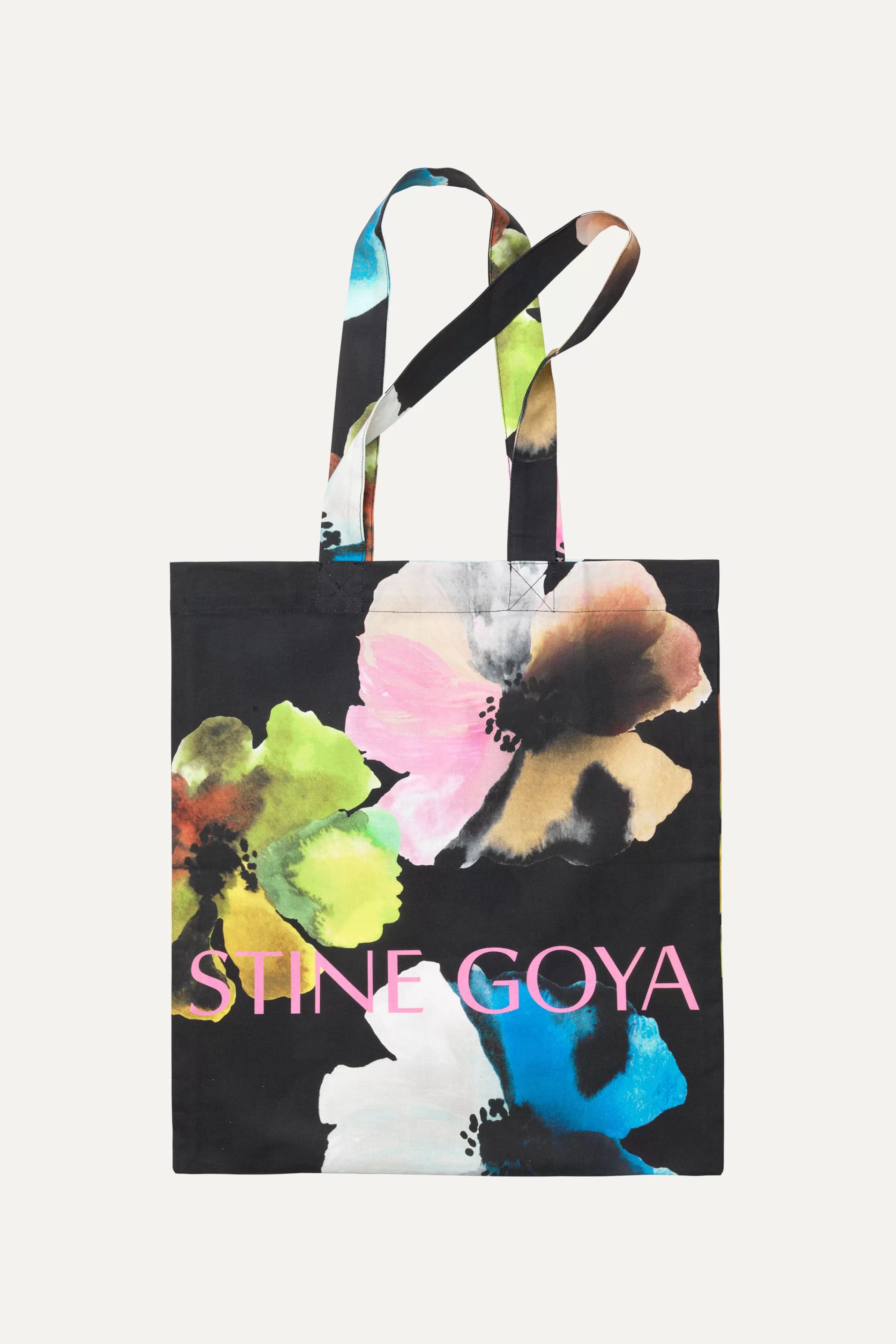 Bags-STINE GOYA Cotton Tote - Watercolor Bloom WatercolorBloom