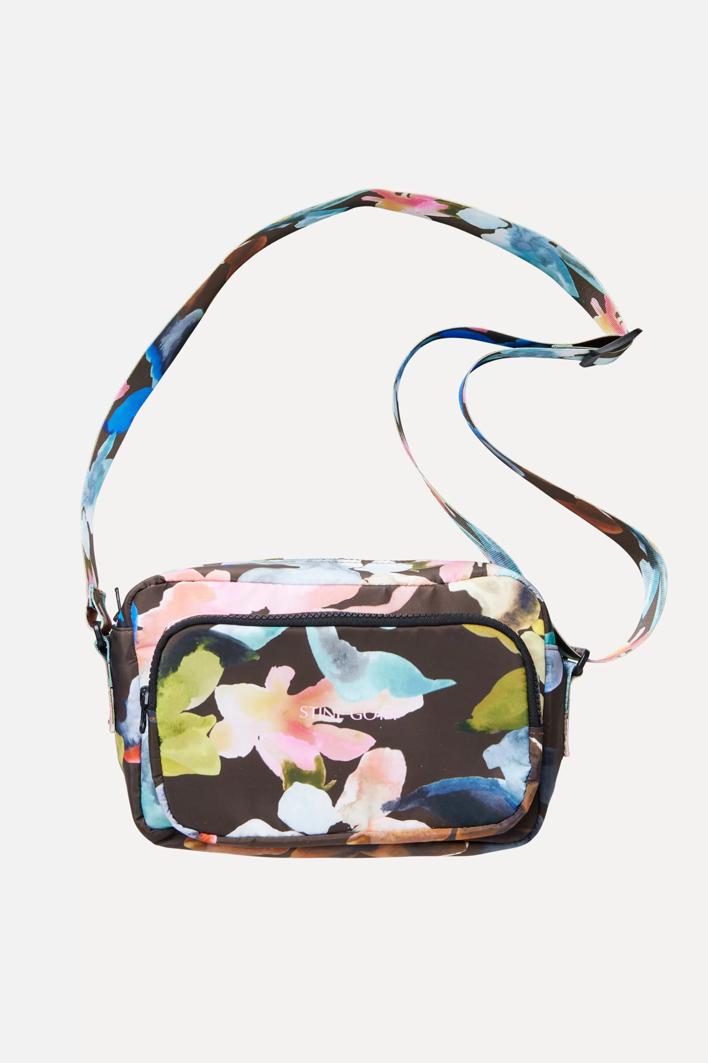 Bags-STINE GOYA Crossbody Bag - Aquarelle Garden AquarelleGarden