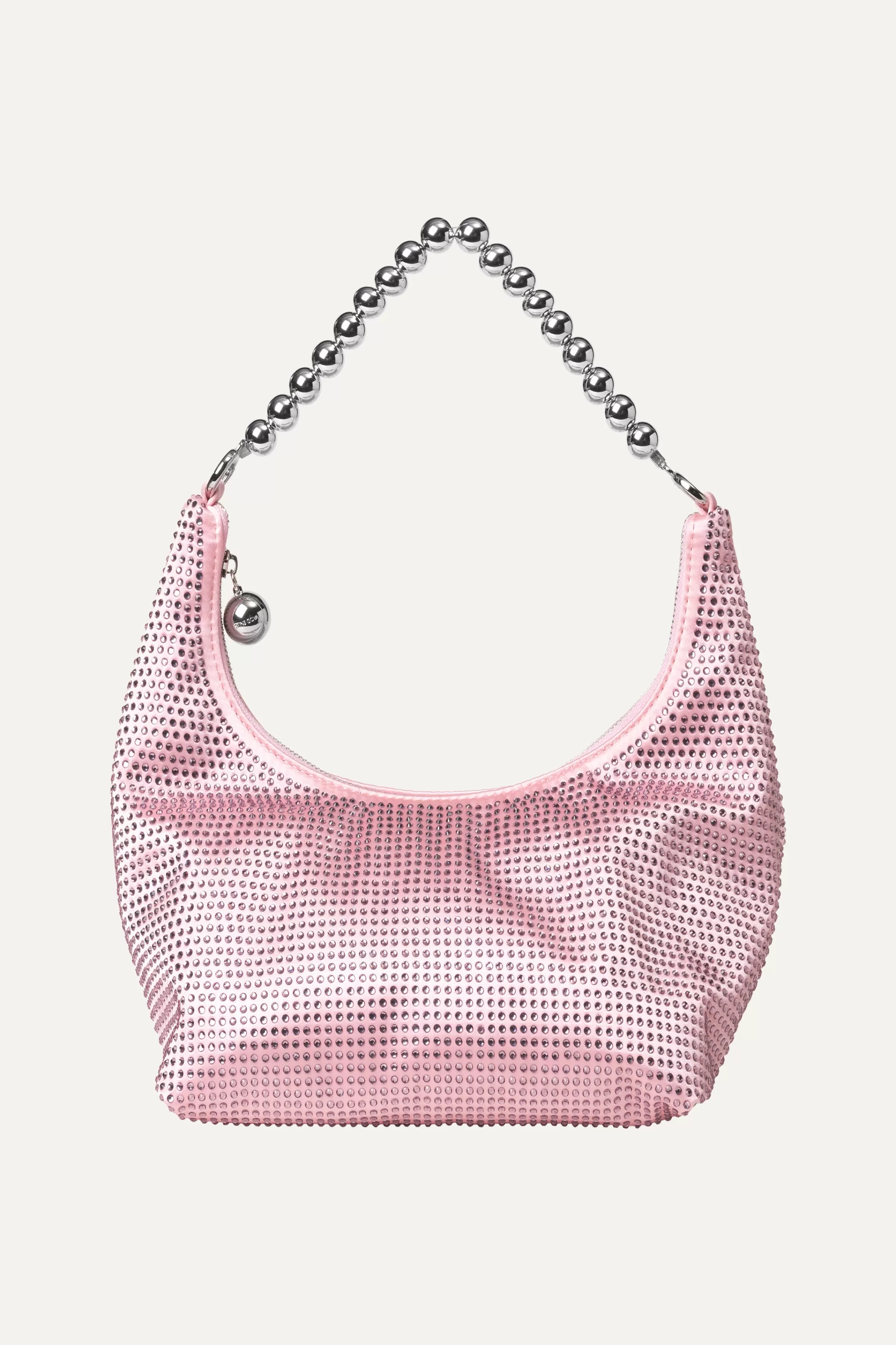 Bags-STINE GOYA Crystalized Pyramid Pouch - Pink