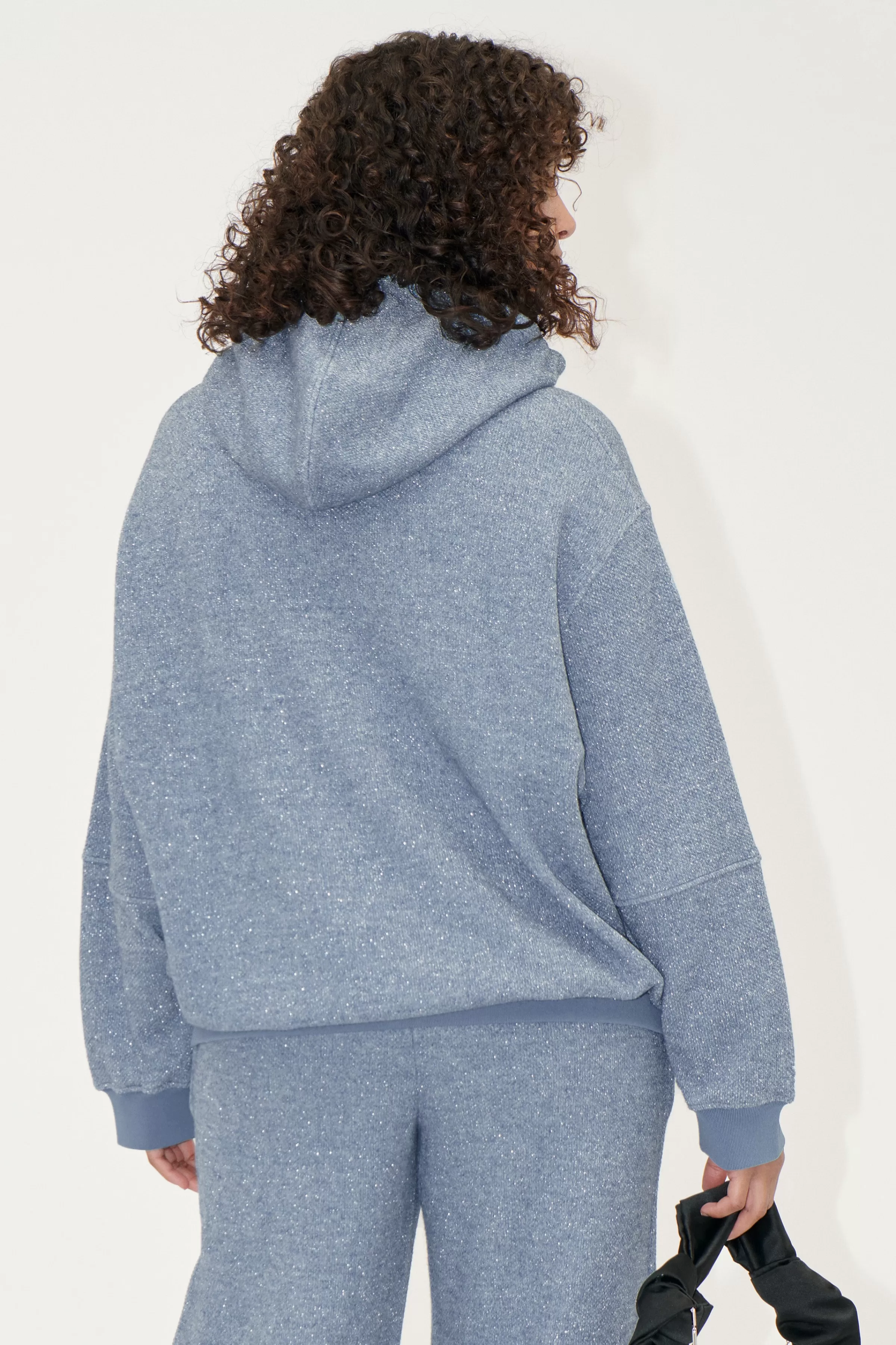 Tops & Shirts-STINE GOYA Oversize Casual Hoodie - Infinity Blue InfinityBlue