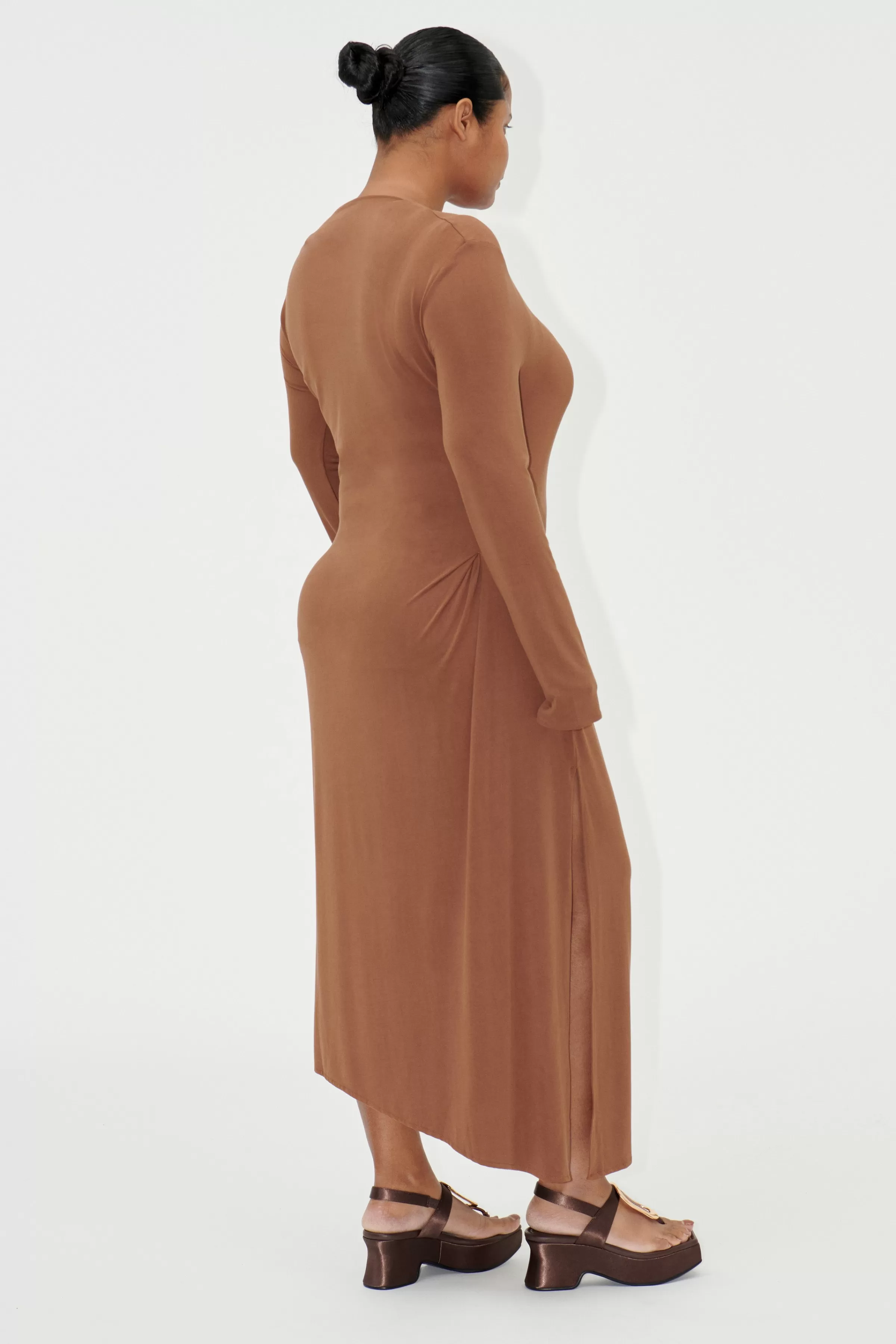 Dresses-STINE GOYA SGAlya Dress - Brown