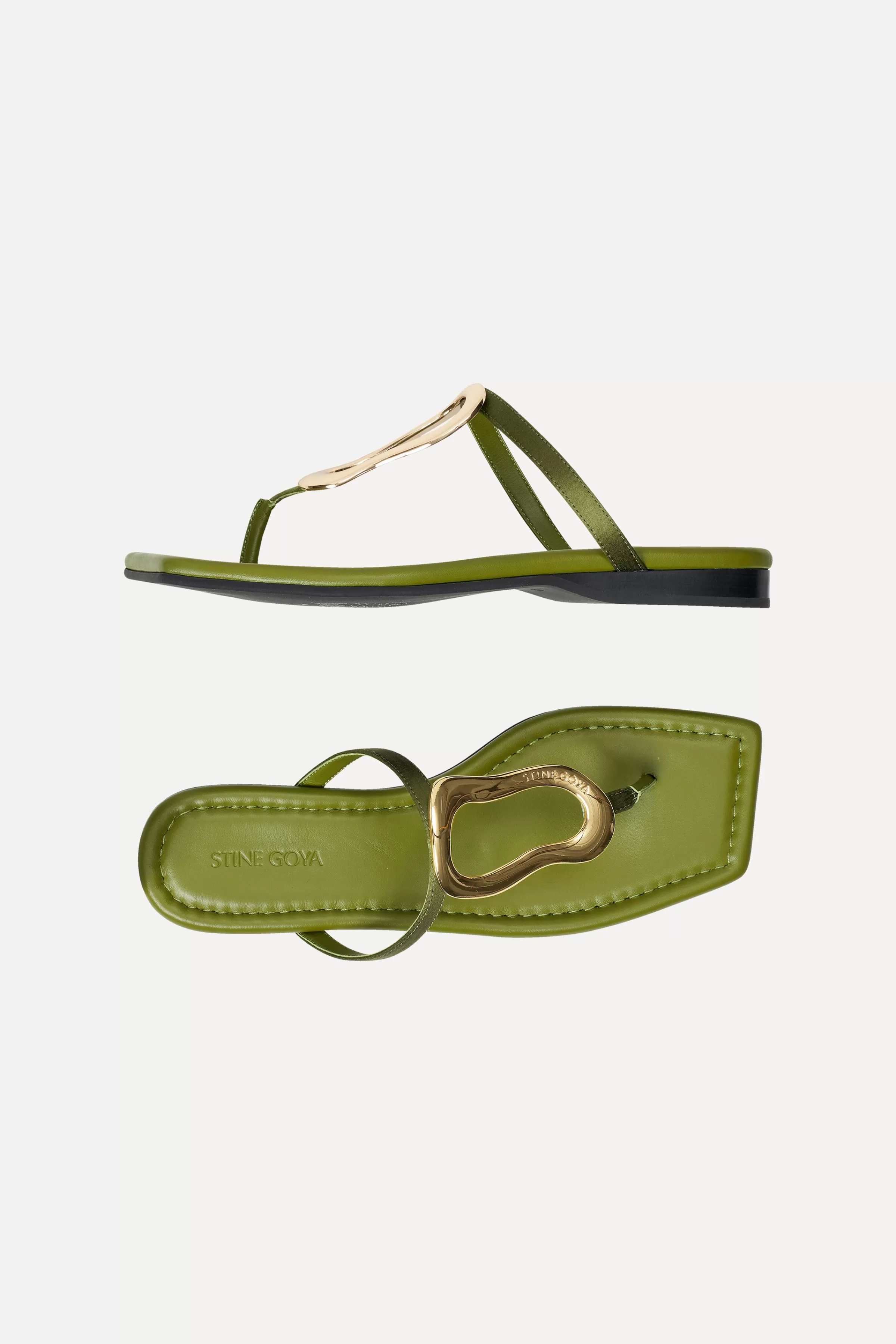 Shoes-STINE GOYA SGCalabria Sandals - Olive