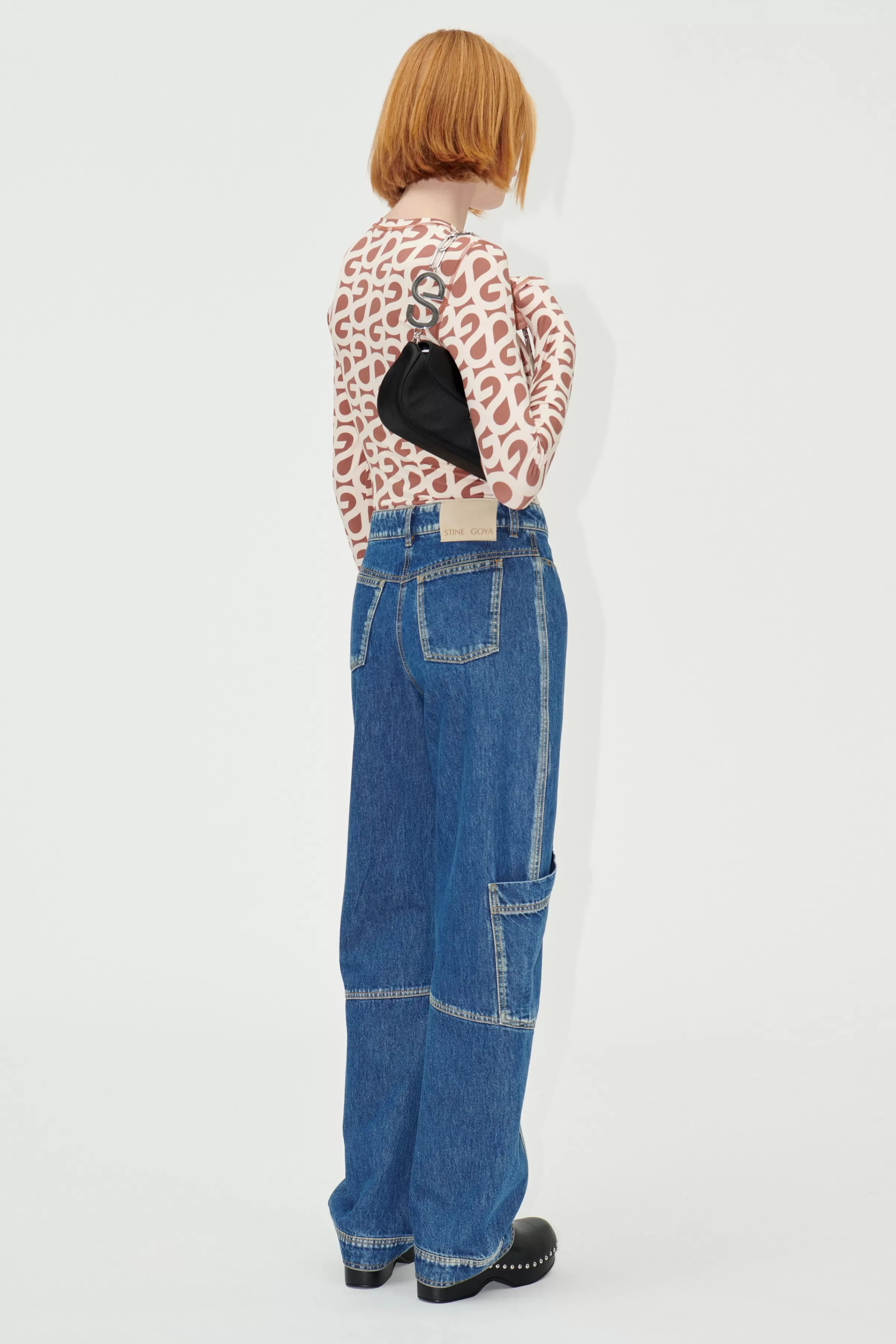 Denim | Pants-STINE GOYA SGDion Denim Pants - Trompe L'oeil TrompeL'oeil