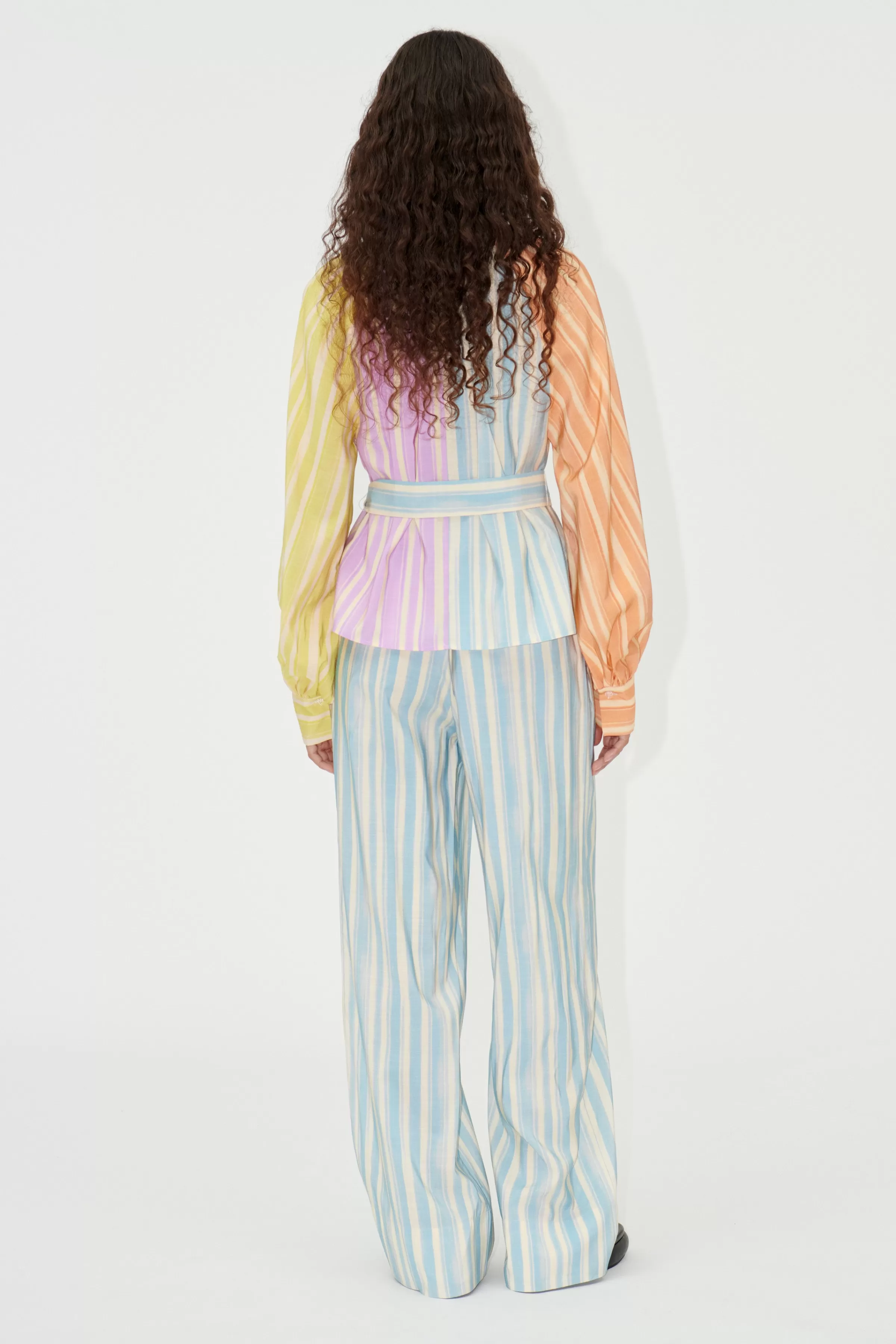 Pants-STINE GOYA SGEmi Pants - Summer Stripes SummerStripes