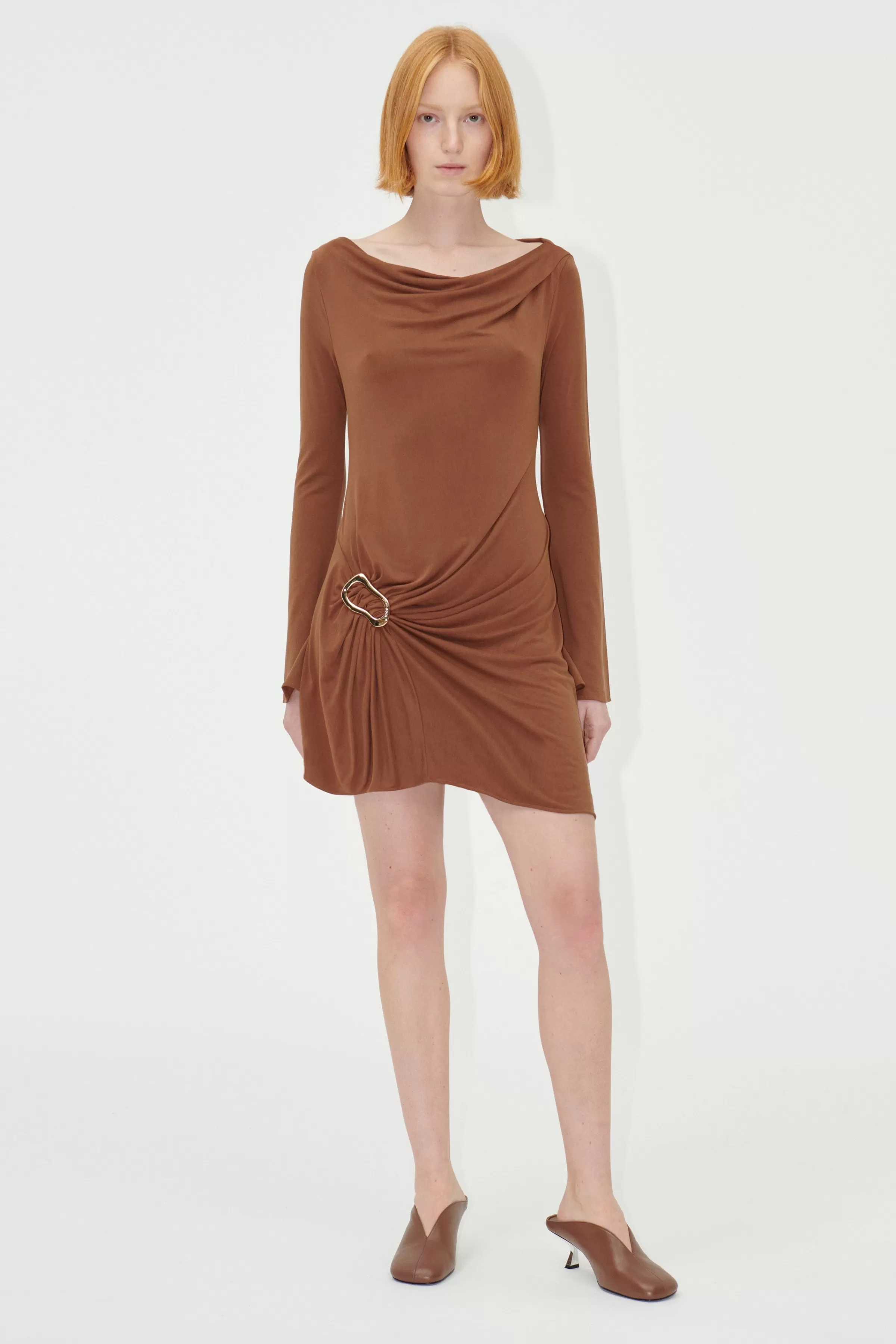 Dresses-STINE GOYA SGIsla Dress - Brown