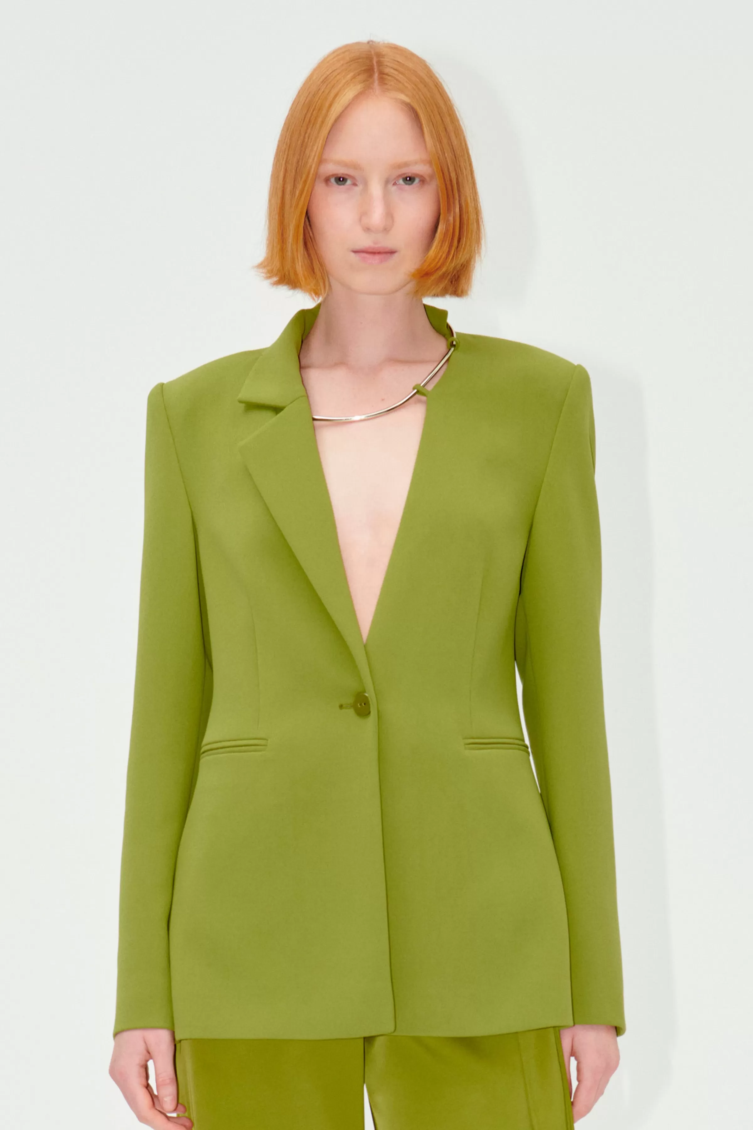 Tailoring-STINE GOYA SGJane Jacket - Olive