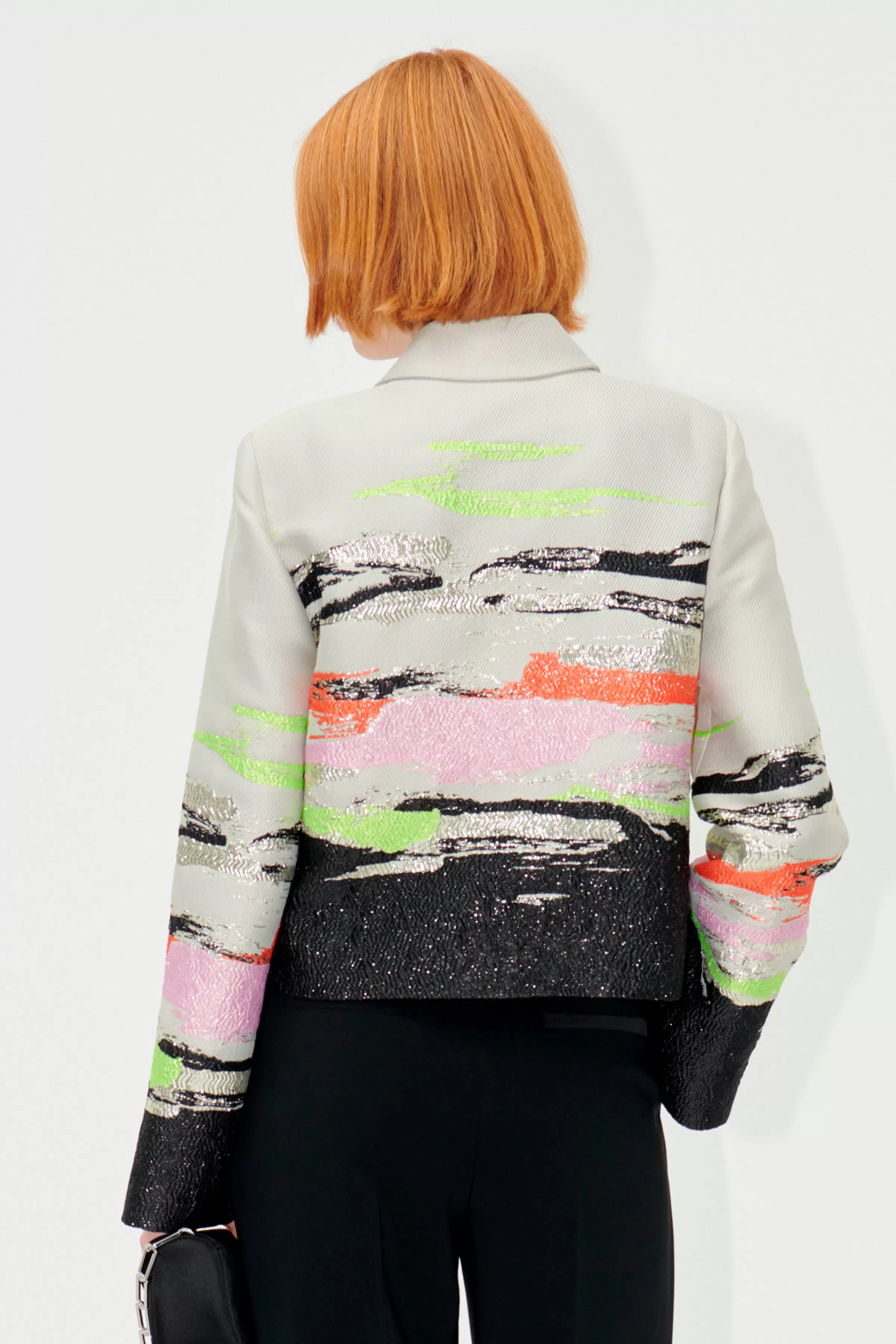 Outerwear-STINE GOYA SGKiana Jacket - Abstract Strokes AbstractStrokes