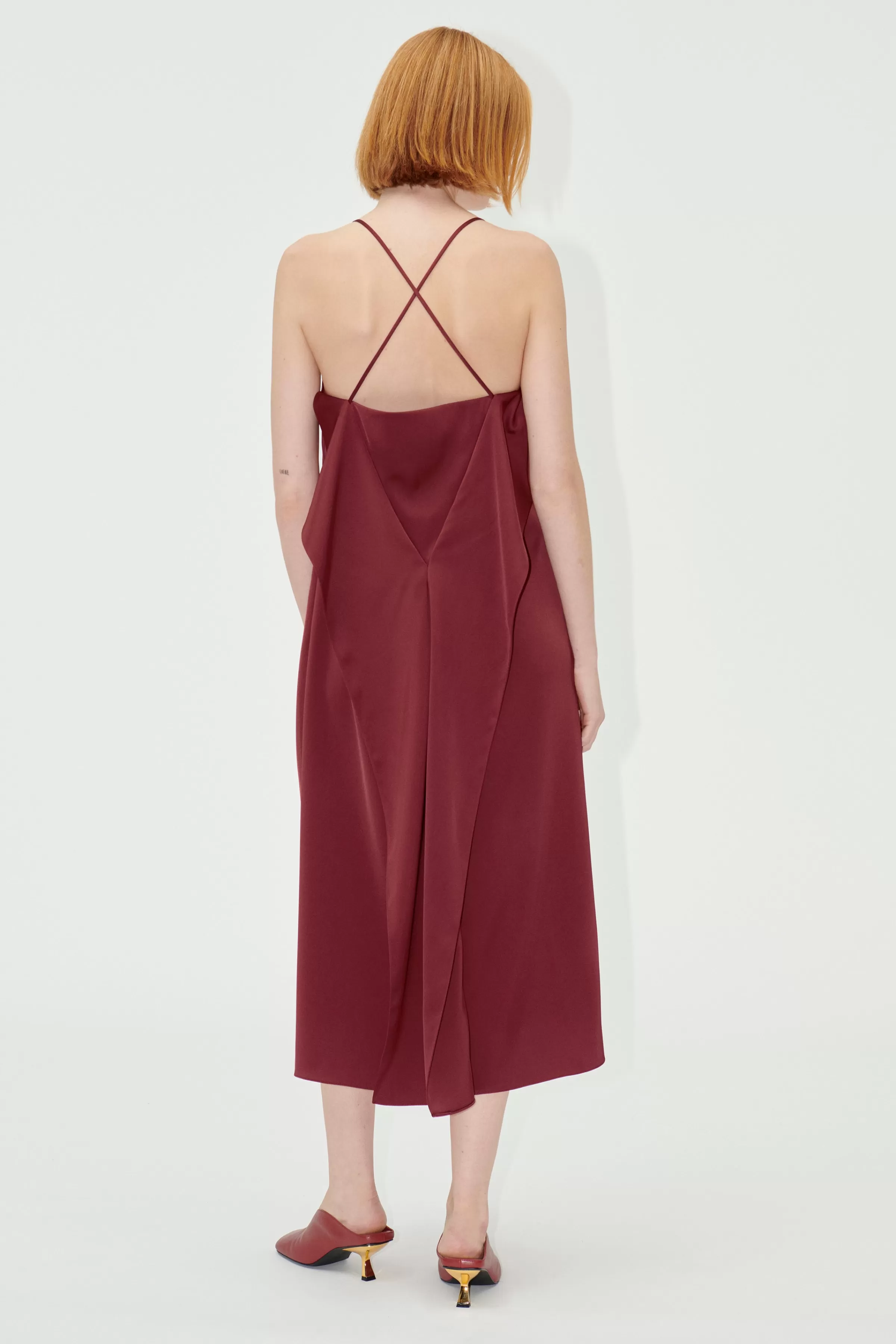 Dresses-STINE GOYA SGLavina Dress - Raspberry