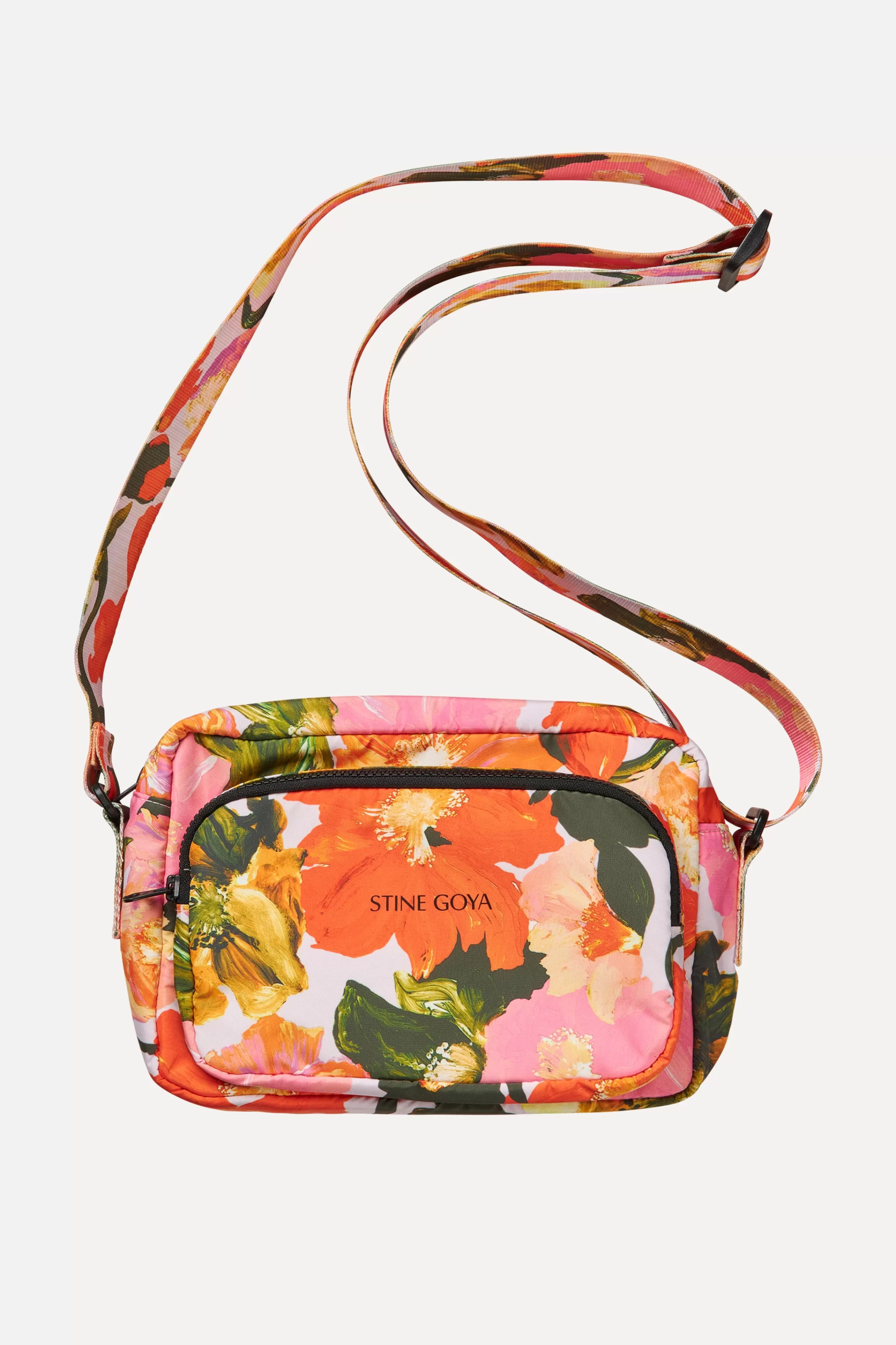 Bags-STINE GOYA SGLotta Bag - Summer Day Poppies SummerDayPoppies