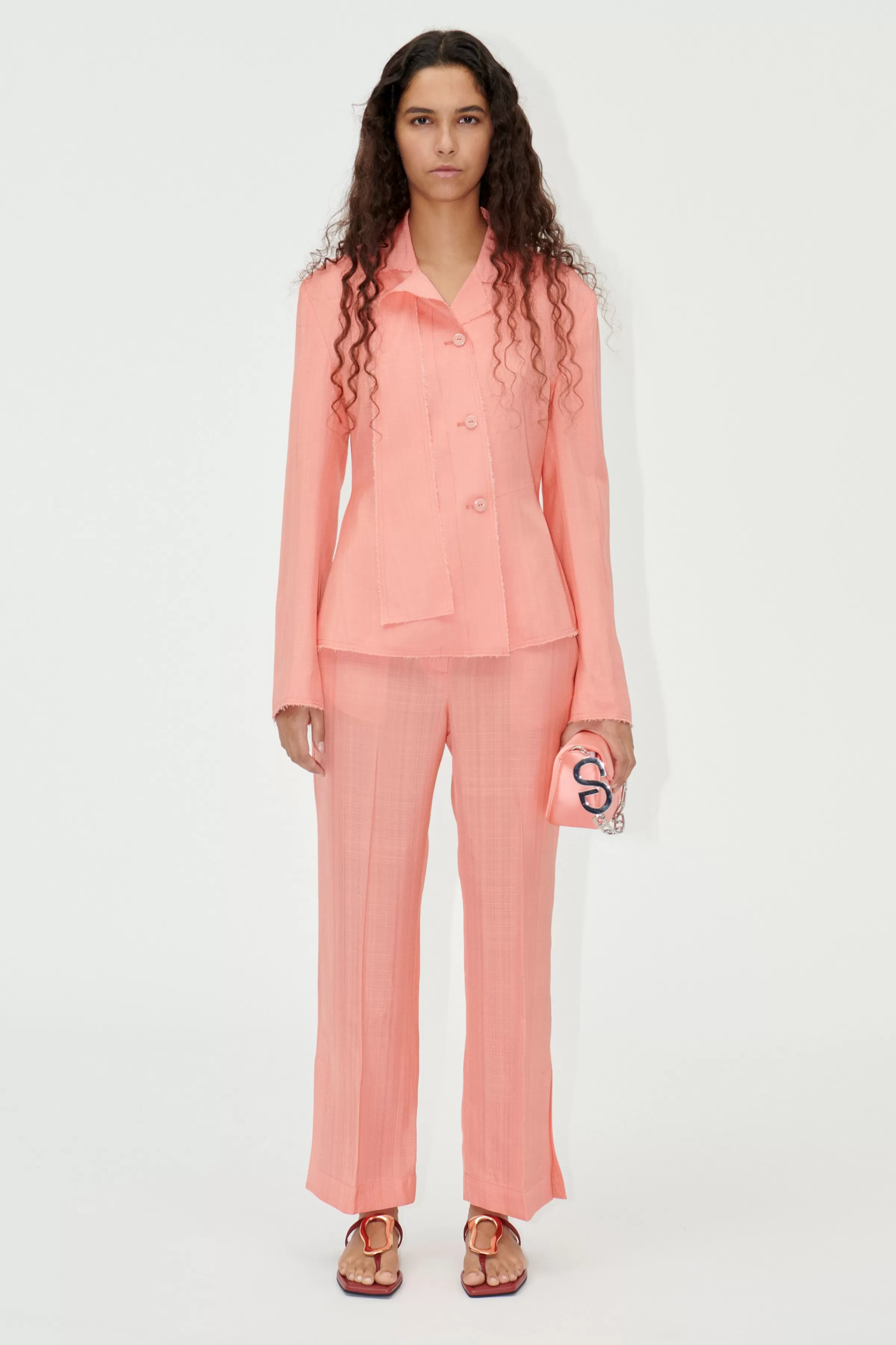 Tailoring | Pants-STINE GOYA SGManu Pants - Coral