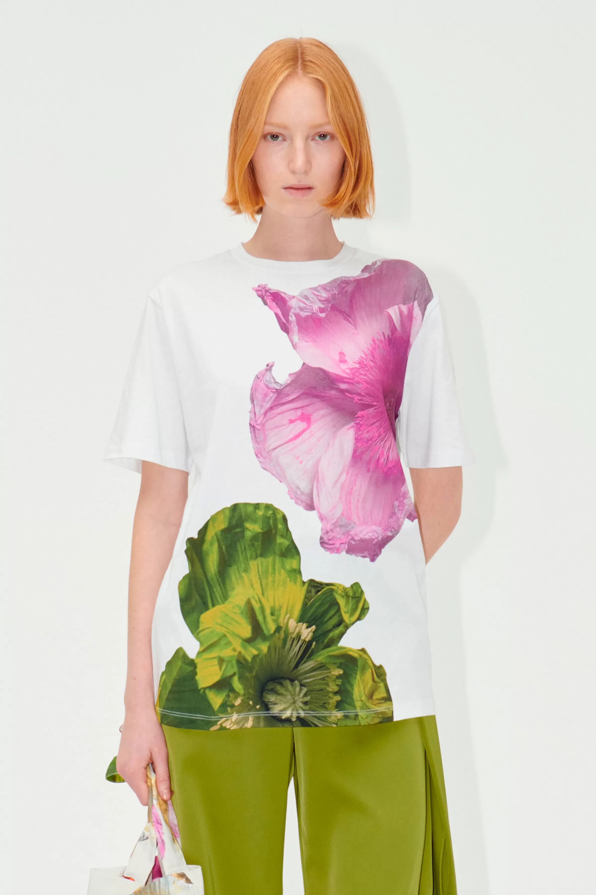 Tops & Shirts-STINE GOYA SGMargila T-shirt - Poppies Bloom shirt-PoppiesBloom