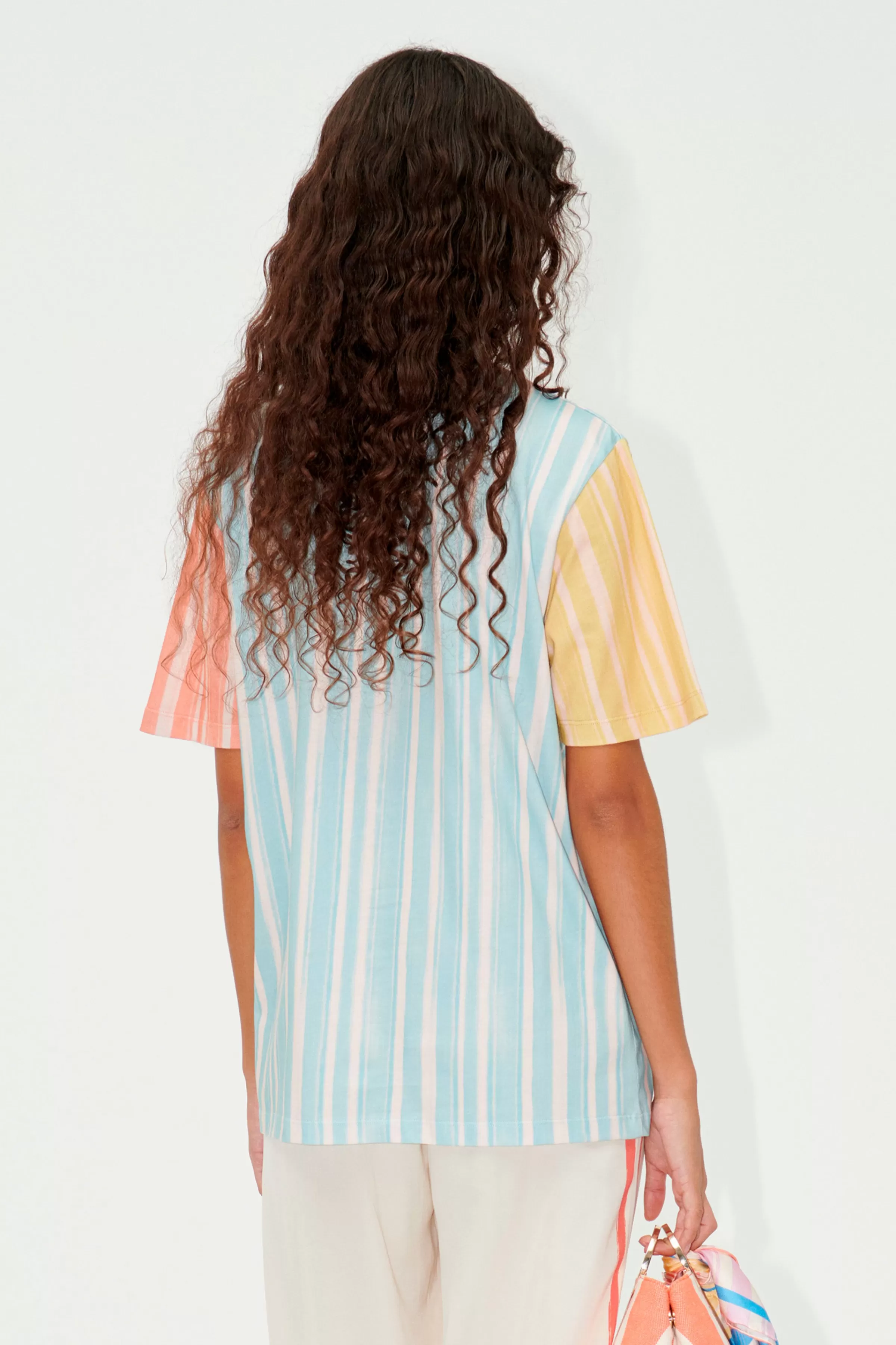 Tops & Shirts-STINE GOYA SGMargila T-shirt - Summer Stripes shirt-SummerStripes