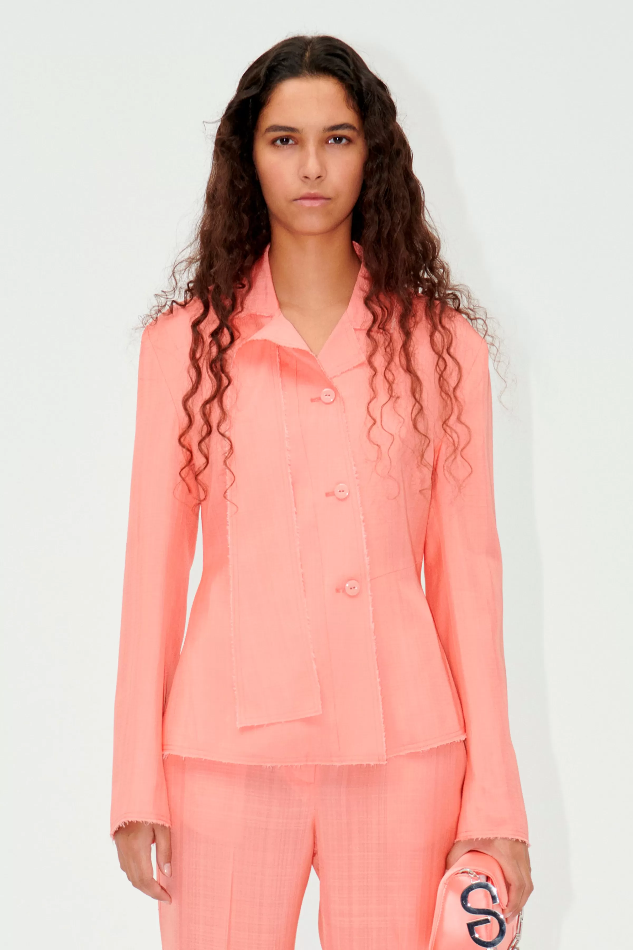 Tailoring-STINE GOYA SGNanci Jacket - Coral