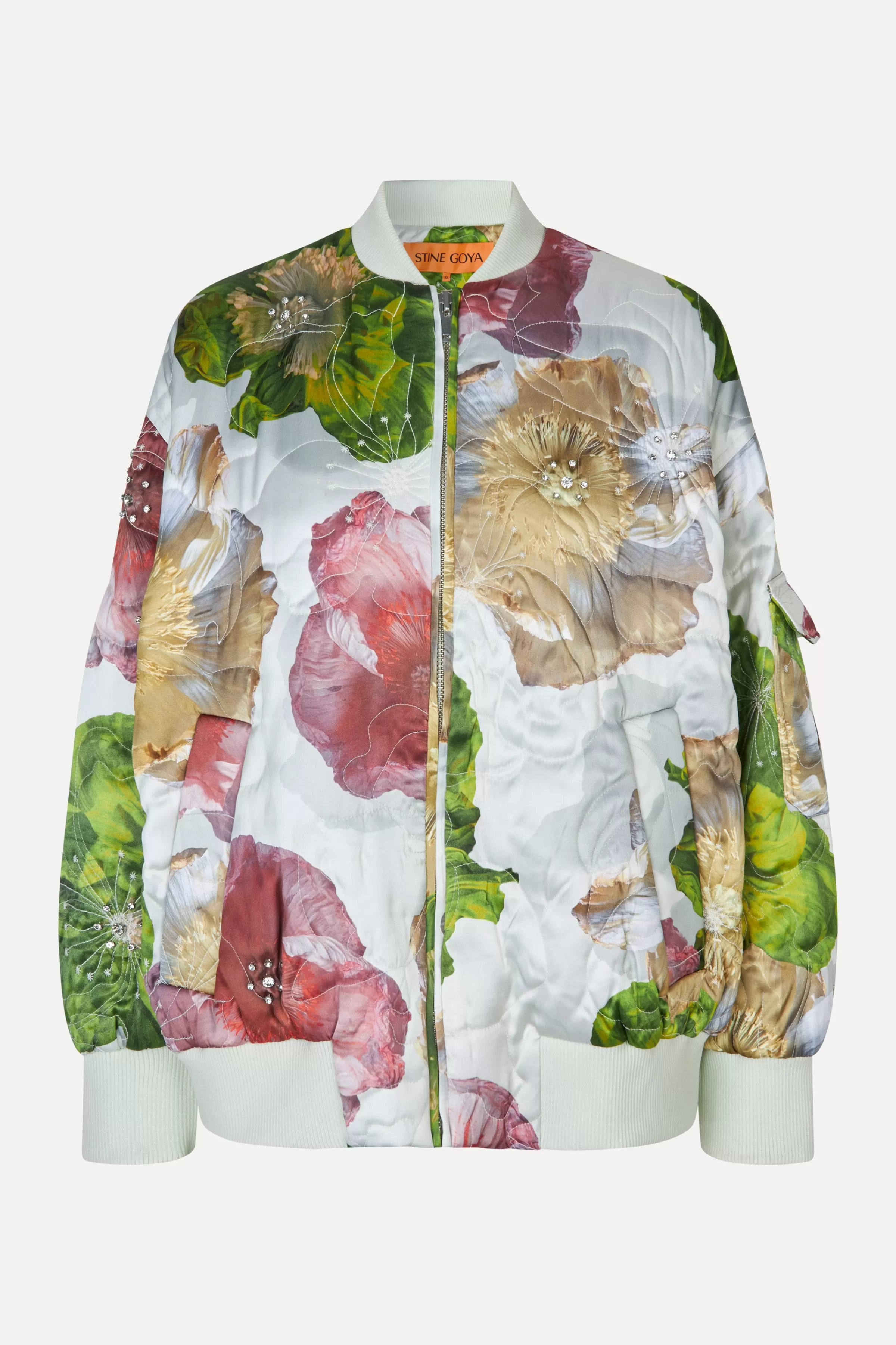 Outerwear-STINE GOYA SGNorea Jacket - Poppies Bloom PoppiesBloom