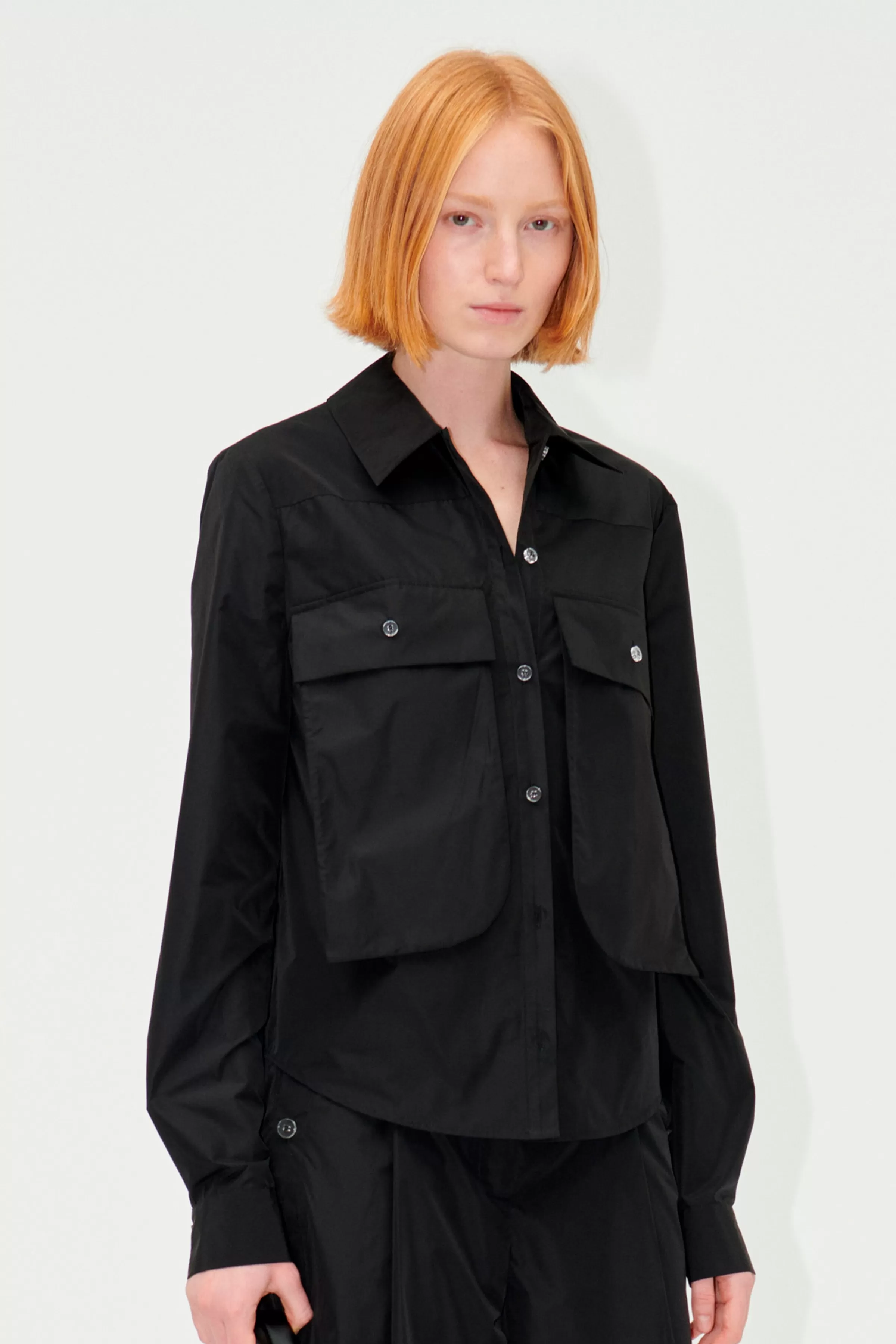 Tops & Shirts-STINE GOYA SGSarah Shirt - Jet Black JetBlack