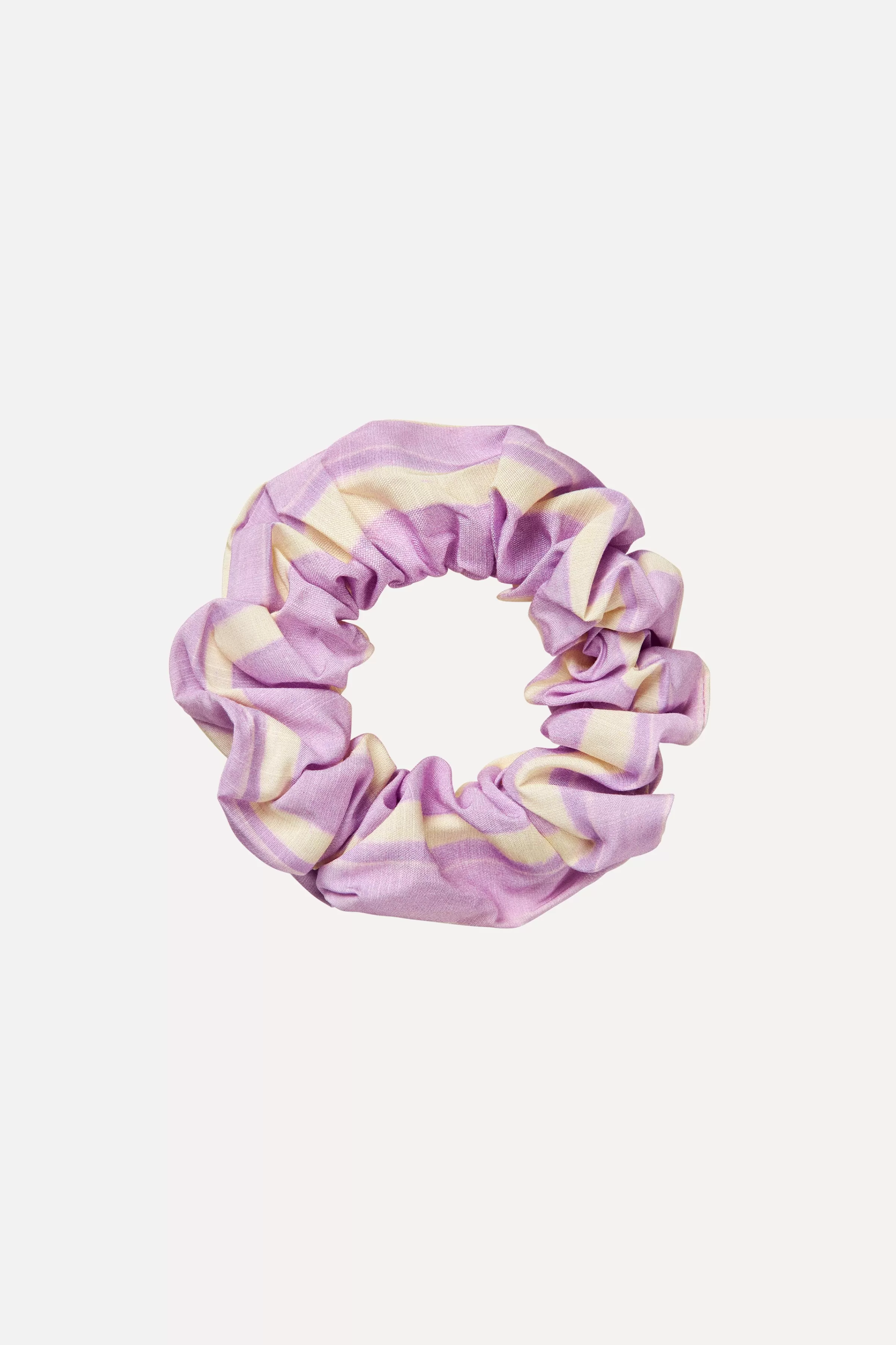 Hair Accessories-STINE GOYA SGScrunchie - Lavender Stripe LavenderStripe