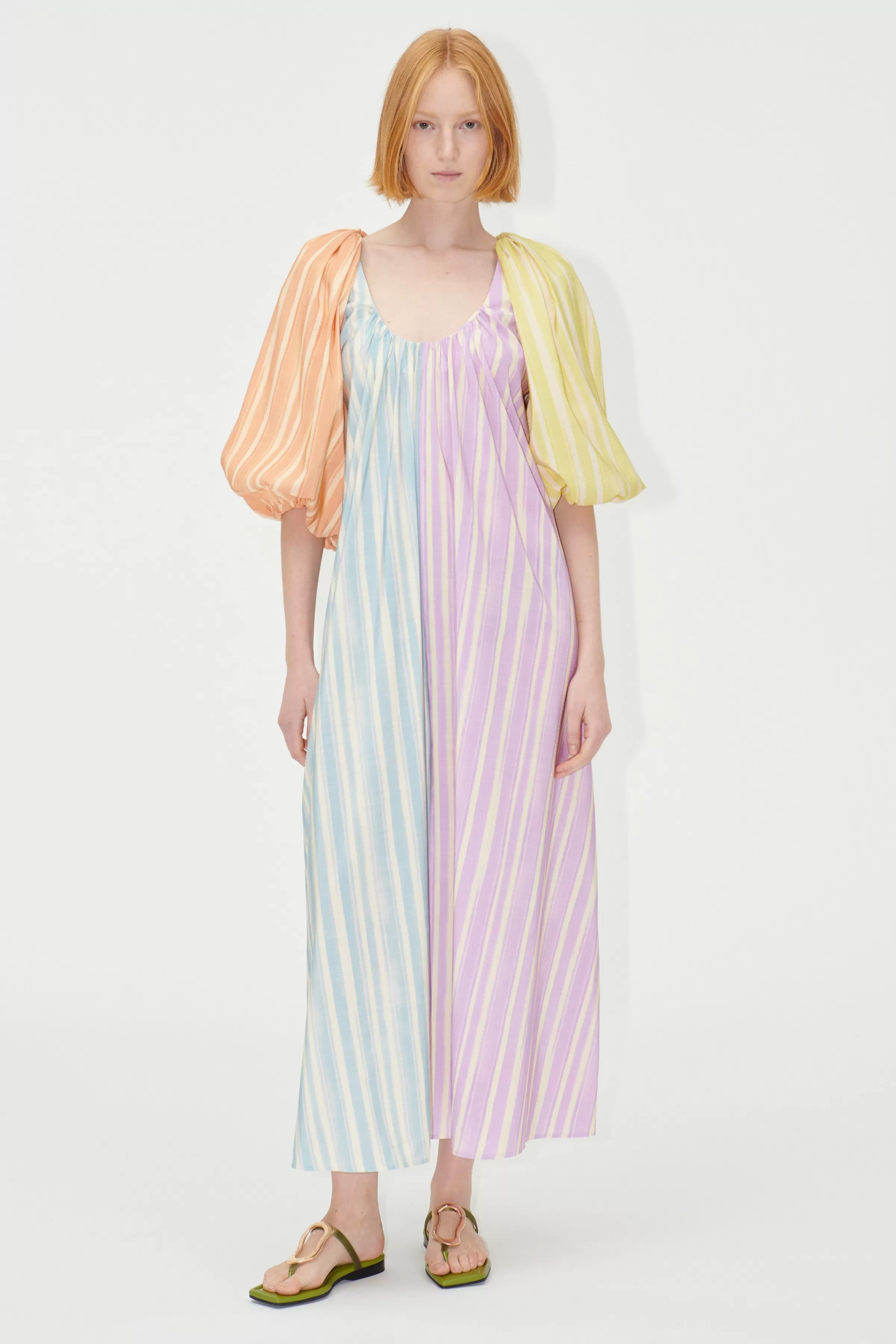 Dresses-STINE GOYA SGTerry Dress - Summer Stripes SummerStripes