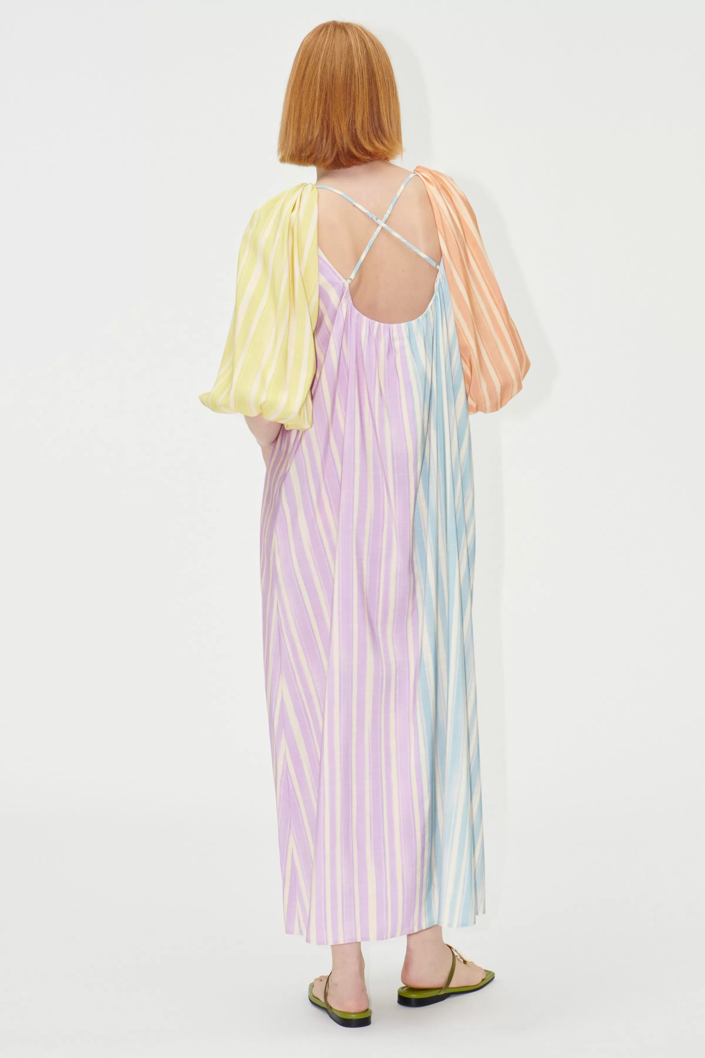 Dresses-STINE GOYA SGTerry Dress - Summer Stripes SummerStripes