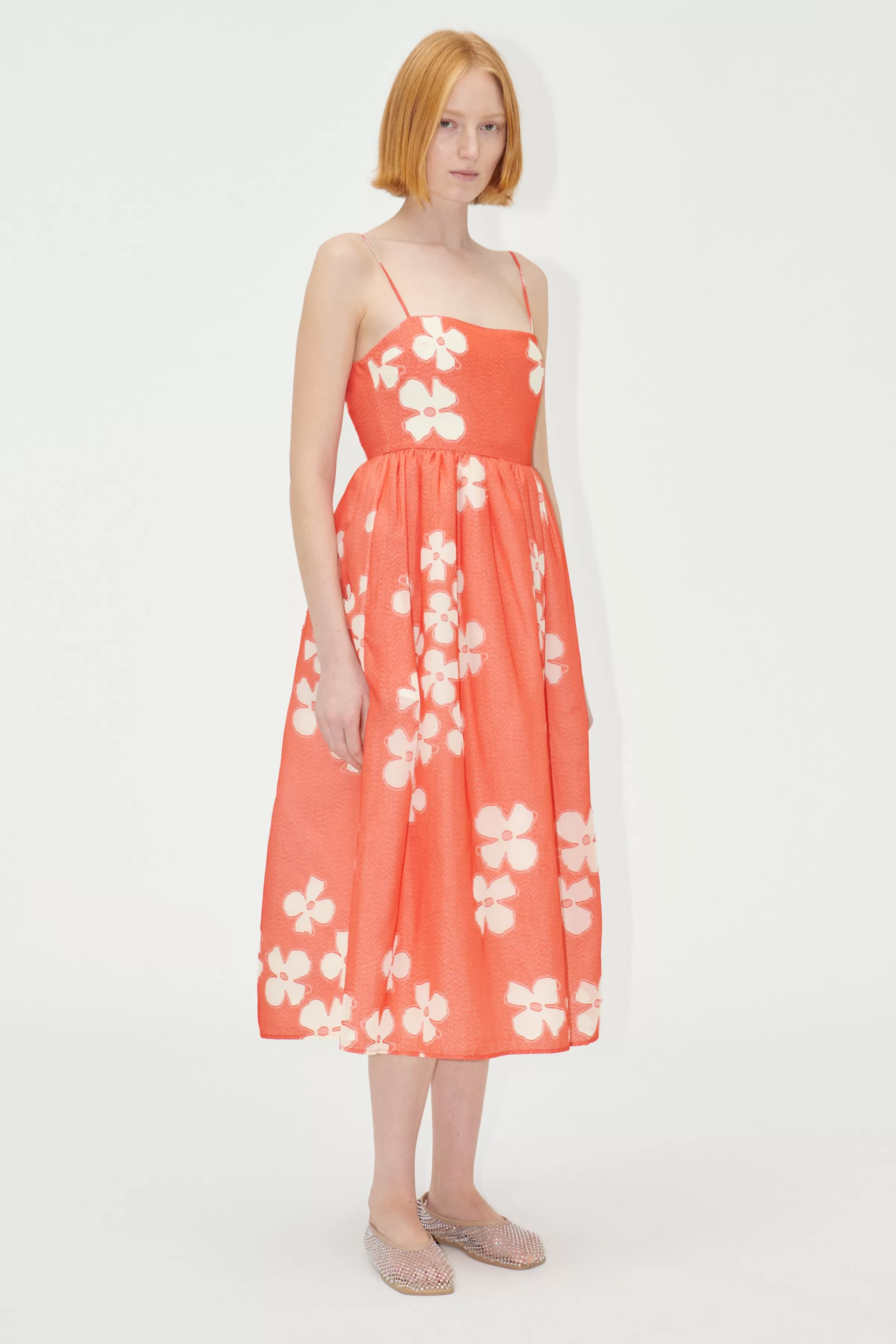 Dresses-STINE GOYA SGYanina Dress - Ditzy Poppies DitzyPoppies