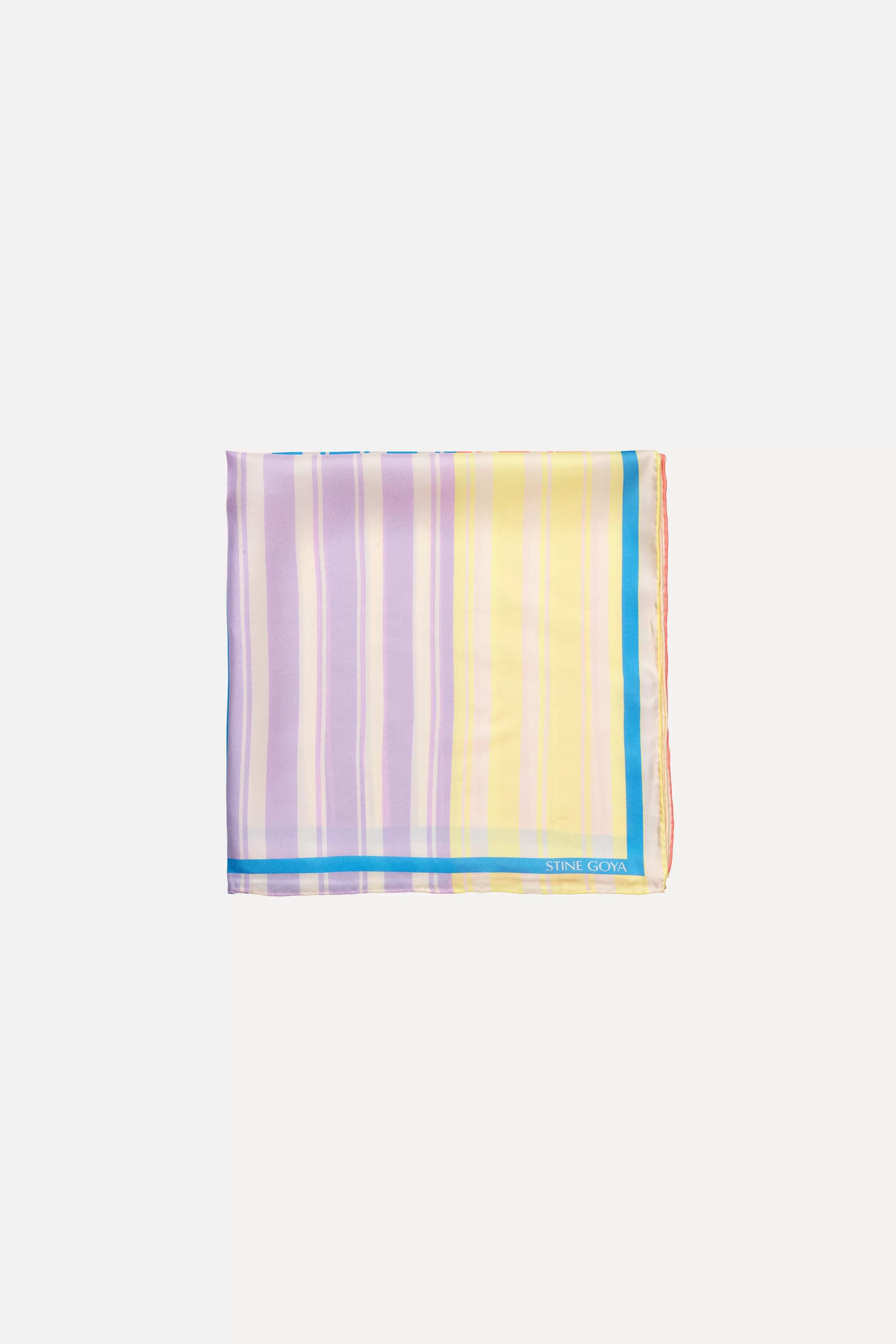 Scarves-STINE GOYA SGYumma Scarf - Pastel Stripes PastelStripes